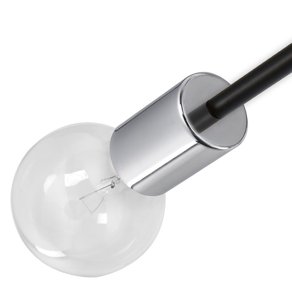 Moderno Semi Flush Mount Sputnik a 6 Luci in Stile Mid-Century