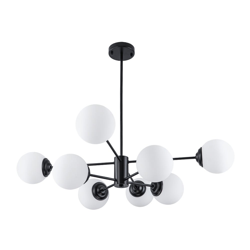 Moderno Lampadario Bubble Sputnik in Stile Mid-Century