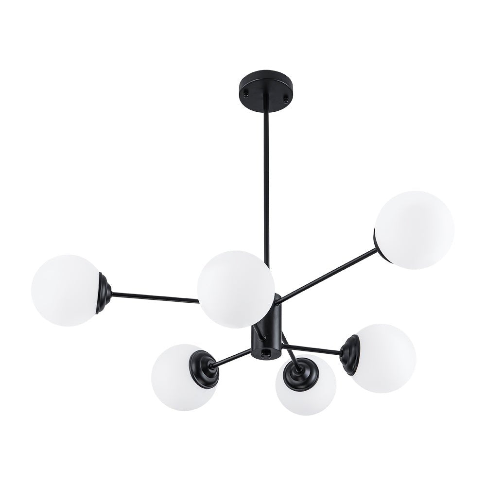 Moderno Lampadario Bubble Sputnik in Stile Mid-Century