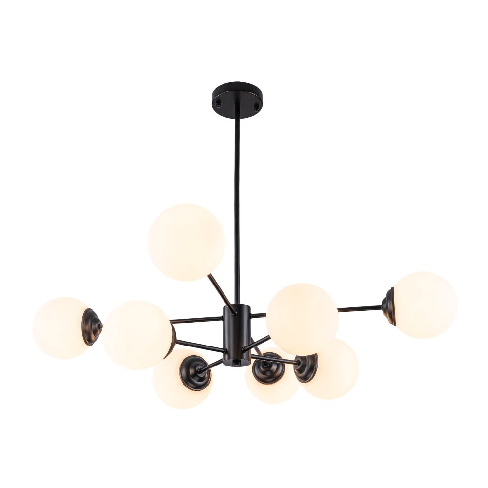 Moderno Lampadario Bubble Sputnik in Stile Mid-Century