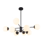 Moderno Lampadario Bubble Sputnik in Stile Mid-Century