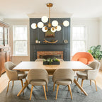 Moderno Lampadario Bubble Sputnik in Stile Mid-Century