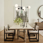 Moderno Lampadario Bubble Sputnik in Stile Mid-Century
