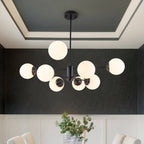 Moderno Lampadario Bubble Sputnik in Stile Mid-Century