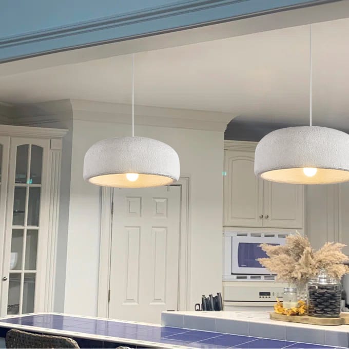 Lampada a sospensione a nuvola minimalista moderna a 1 luce per sala da pranzo