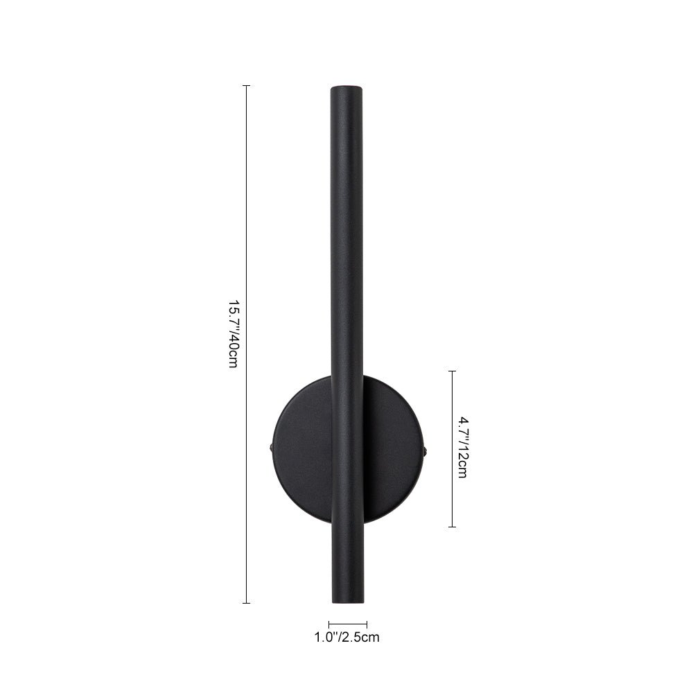 Moderna Lampada da Parete LED Lineare Minimalista a 1 Luce