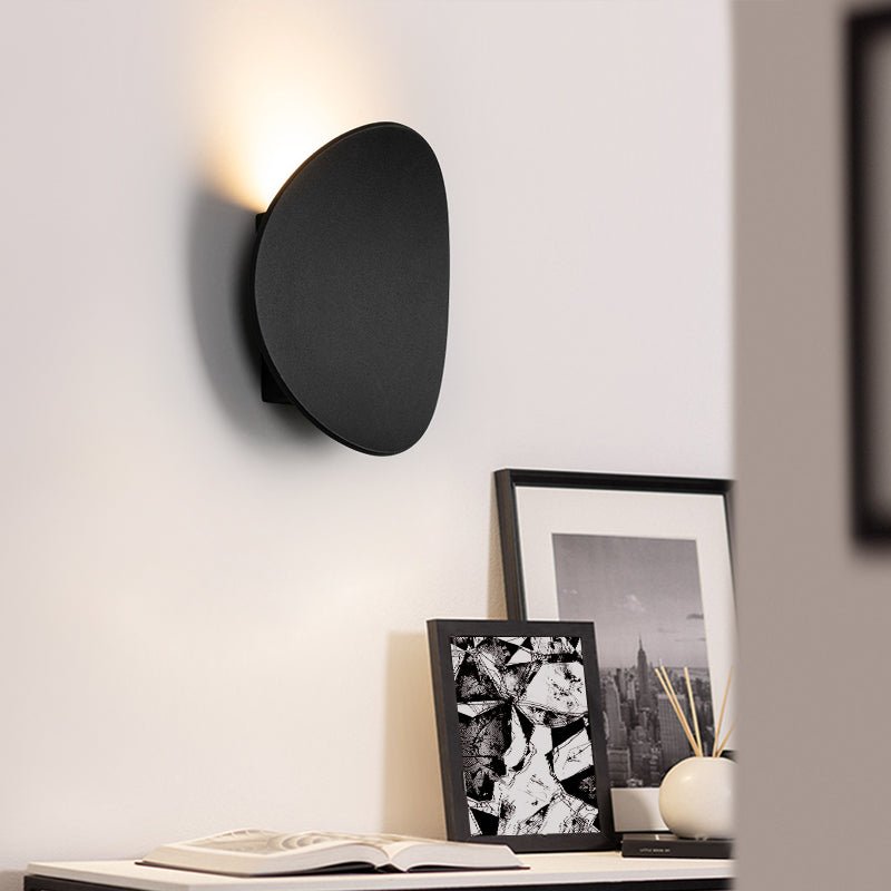 Applique da parete LED rotonda curva moderna minimalista