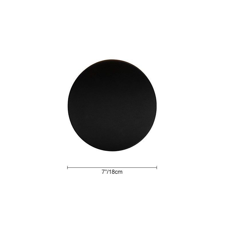 Applique da parete LED rotonda curva moderna minimalista