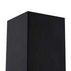 Applique da esterno a LED rettangolare nera minimalista moderna IP54