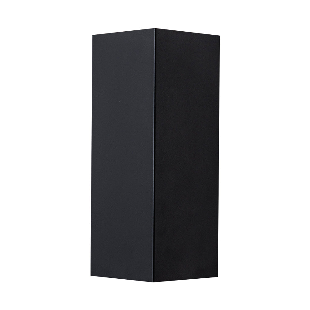 Applique da esterno a LED rettangolare nera minimalista moderna IP54