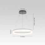 Luce Circolare Led Minimalista Moderna