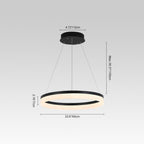 Luce Circolare Led Minimalista Moderna