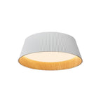 Moderno Minimalista Lampada da Soffitto a LED Conica con Finitura in Legno