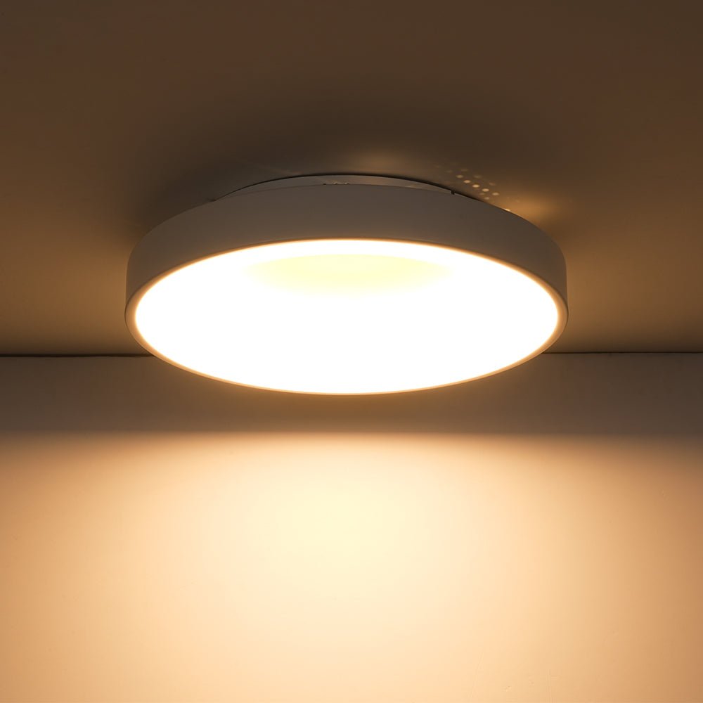 Moderna Lampada da Soffitto LED Sottile e Semplice a Forma Rotonda