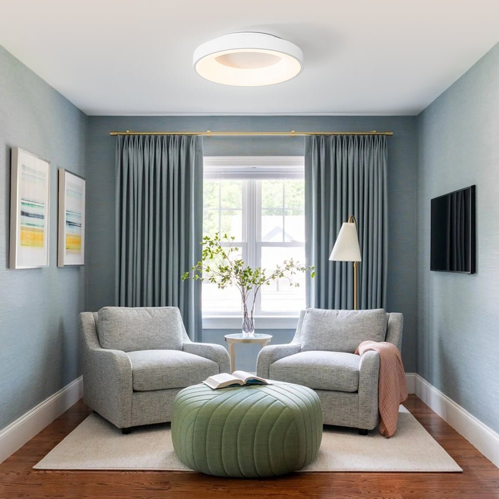 Moderna Lampada da Soffitto LED Sottile e Semplice a Forma Rotonda
