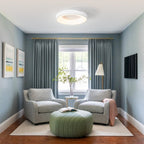 Moderna Lampada da Soffitto LED Sottile e Semplice a Forma Rotonda