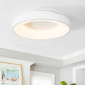 Moderna Lampada da Soffitto LED Sottile e Semplice a Forma Rotonda