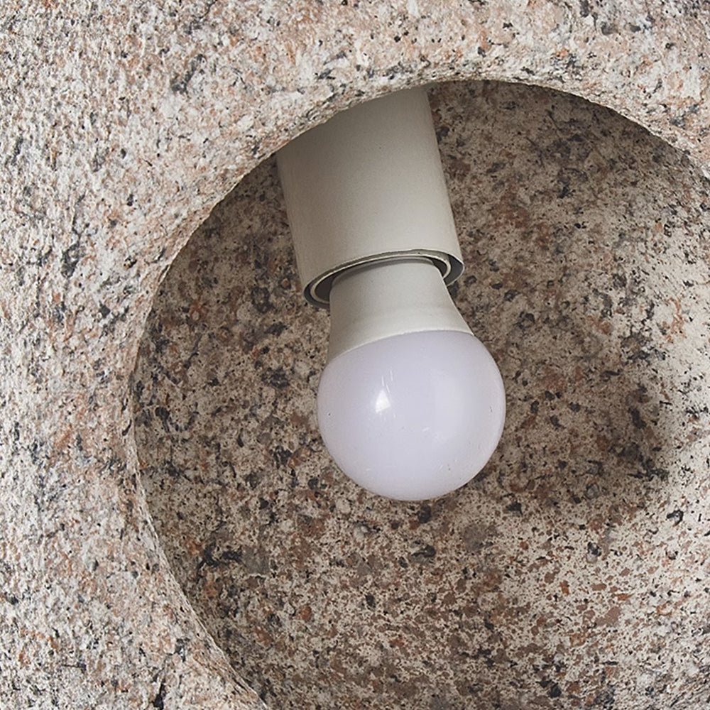 Sospensione Wabi Sabi a Forma di Grotta con 1 Luce per Tavolo da Pranzo