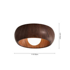Nordic 1-Light Globo in Vetro Crema Rotondo Montato a Soffitto in Resina
