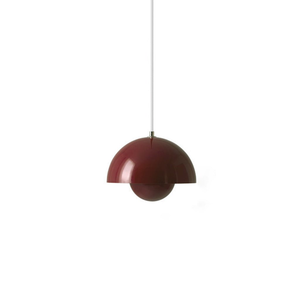 Lampada a sospensione fungo fiore danese 1 luce design nordico per cucina
