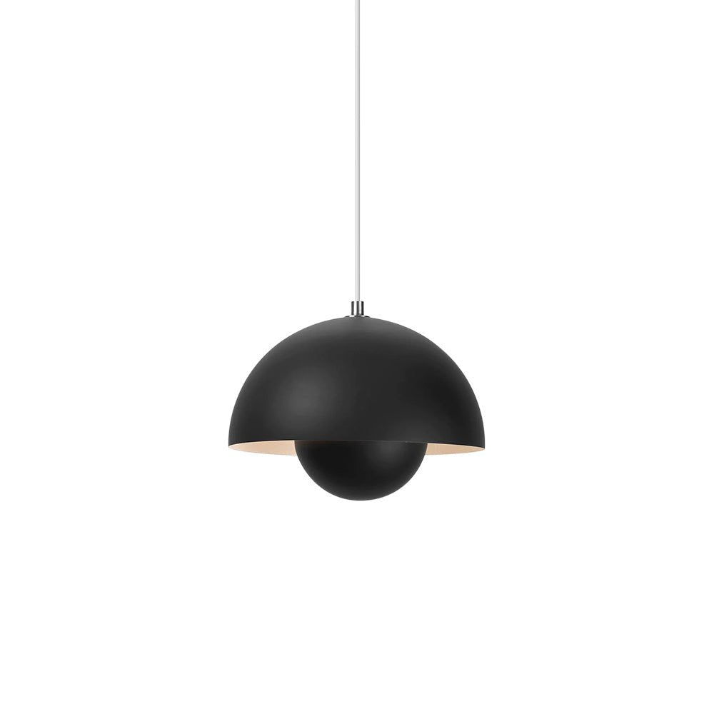Lampada a sospensione fungo fiore danese 1 luce design nordico per cucina