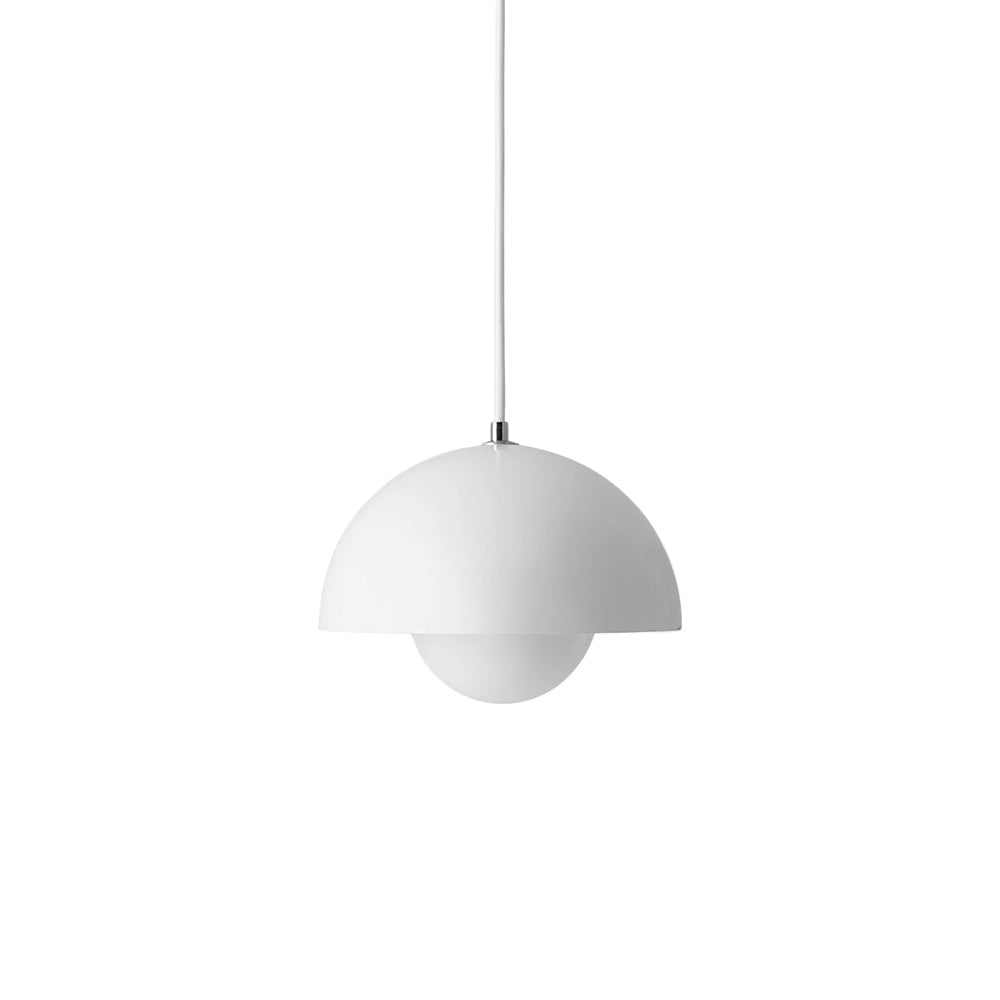 Lampada a sospensione fungo fiore danese 1 luce design nordico per cucina