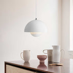 Lampada a sospensione fungo fiore danese 1 luce design nordico per cucina