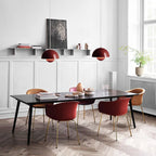 Lampada a sospensione fungo fiore danese 1 luce design nordico per cucina