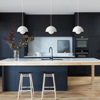 Lampada a sospensione fungo fiore danese 1 luce design nordico per cucina