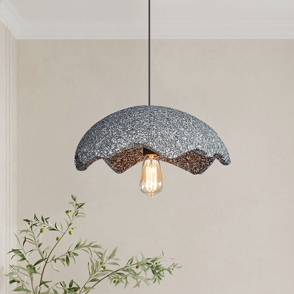 Lampada a sospensione Wabi Sabi di forma irregolare con 1 luce