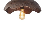 Lampada a sospensione Wabi Sabi di forma irregolare con 1 luce
