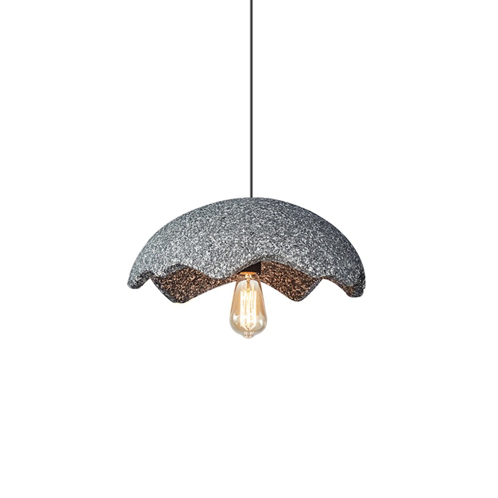 Lampada a sospensione Wabi Sabi di forma irregolare con 1 luce