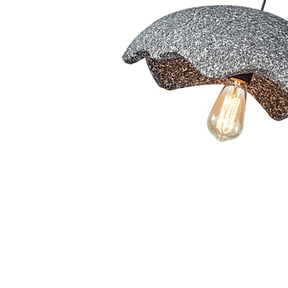 Lampada a sospensione Wabi Sabi di forma irregolare con 1 luce