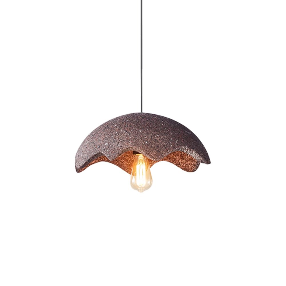 Lampada a sospensione Wabi Sabi di forma irregolare con 1 luce