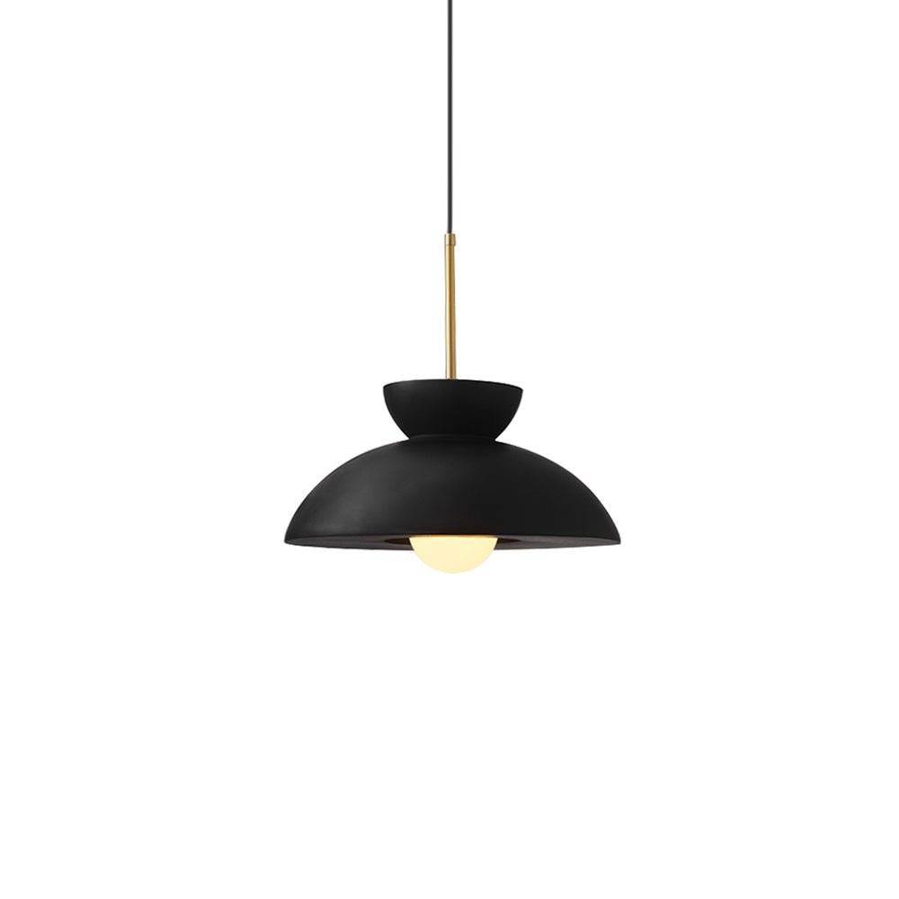 Lampadario a Cupola in Resina con 1 Luce per Isola Cucina
