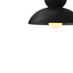 Lampadario a Cupola in Resina con 1 Luce per Isola Cucina