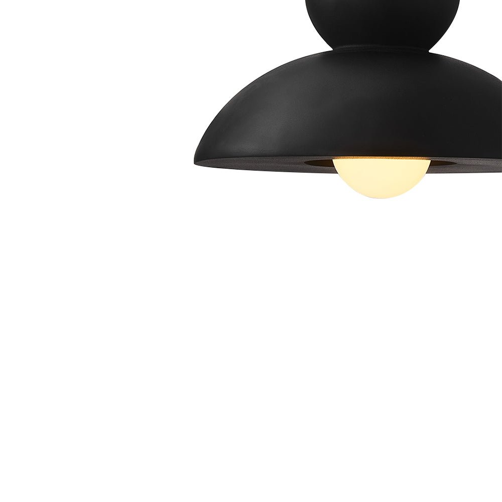Lampadario a Cupola in Resina con 1 Luce per Isola Cucina