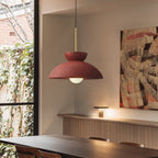 Lampadario a Cupola in Resina con 1 Luce per Isola Cucina