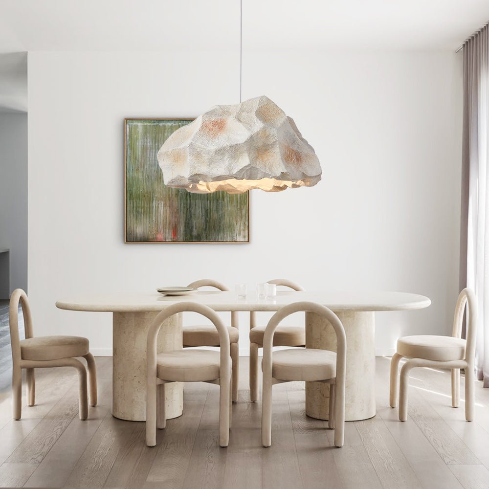 Lampada a sospensione a forma di roccia Nordic 1 luce
