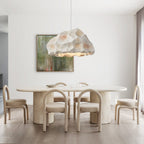 Lampada a sospensione a forma di roccia Nordic 1 luce