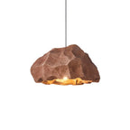 Lampada a sospensione a forma di roccia Nordic 1 luce