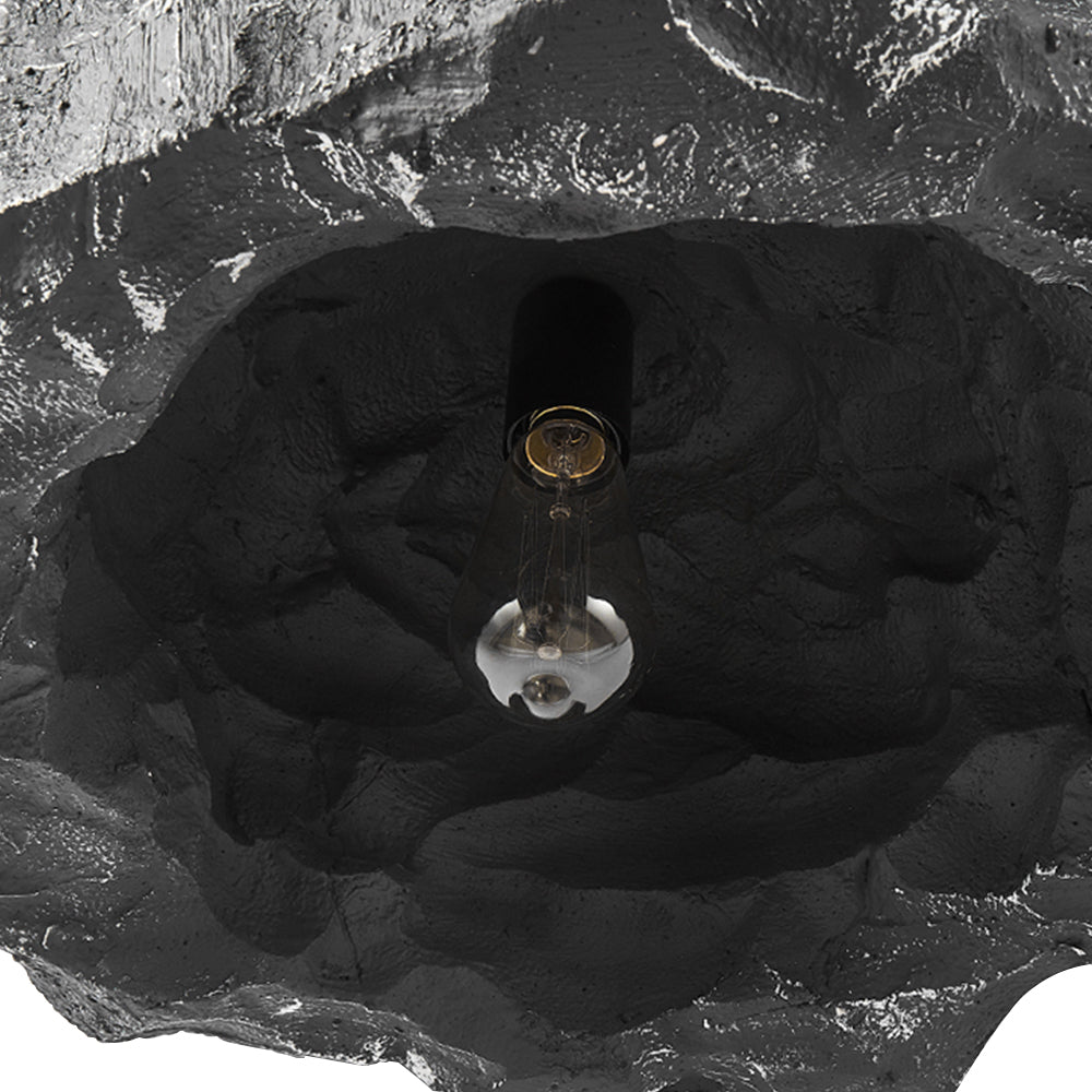 Lampada a sospensione a forma di roccia Nordic 1 luce