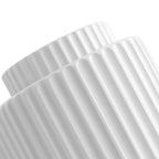 Nordic Cream Stile Applique a Cilindro con 1 Luce