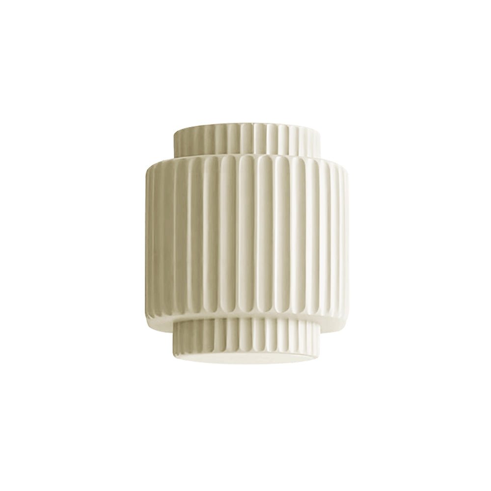 Nordic Cream Stile Applique a Cilindro con 1 Luce