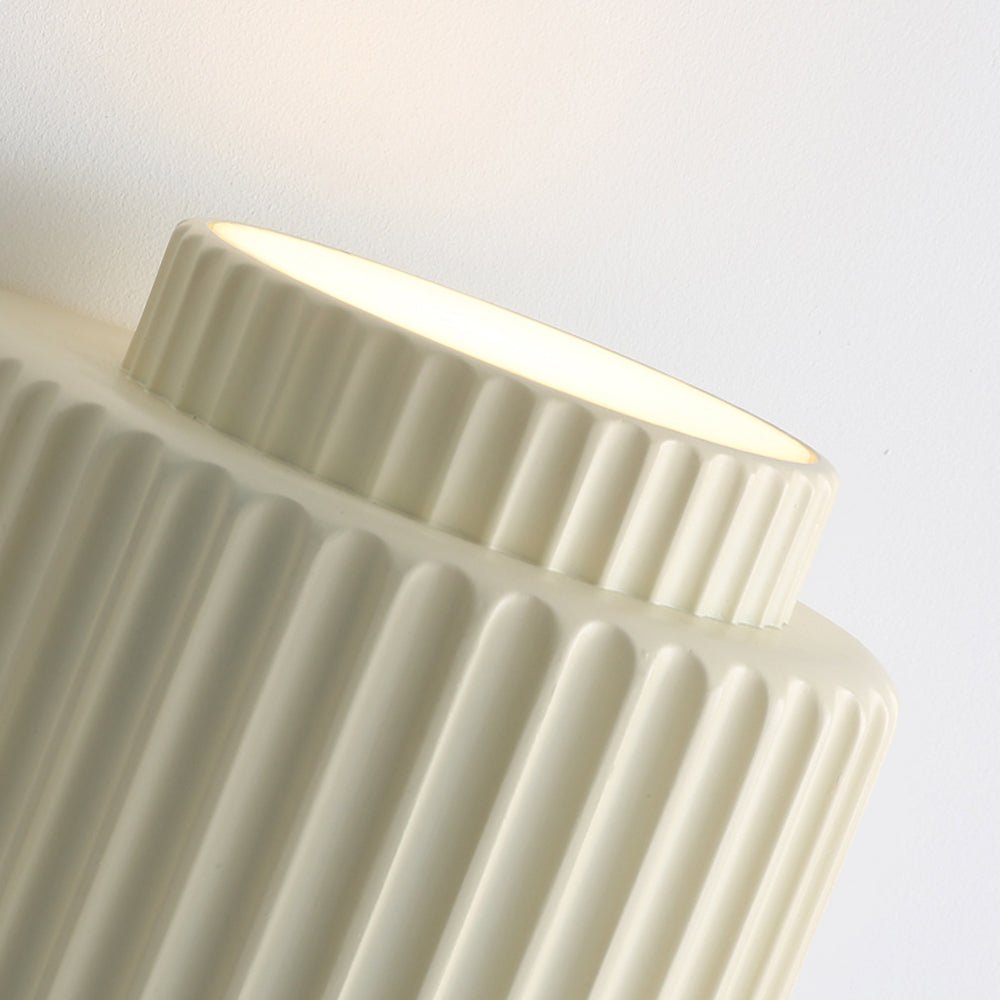 Nordic Cream Stile Applique a Cilindro con 1 Luce
