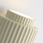 Nordic Cream Stile Applique a Cilindro con 1 Luce