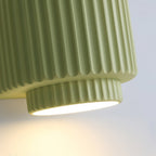 Nordic Cream Stile Applique a Cilindro con 1 Luce