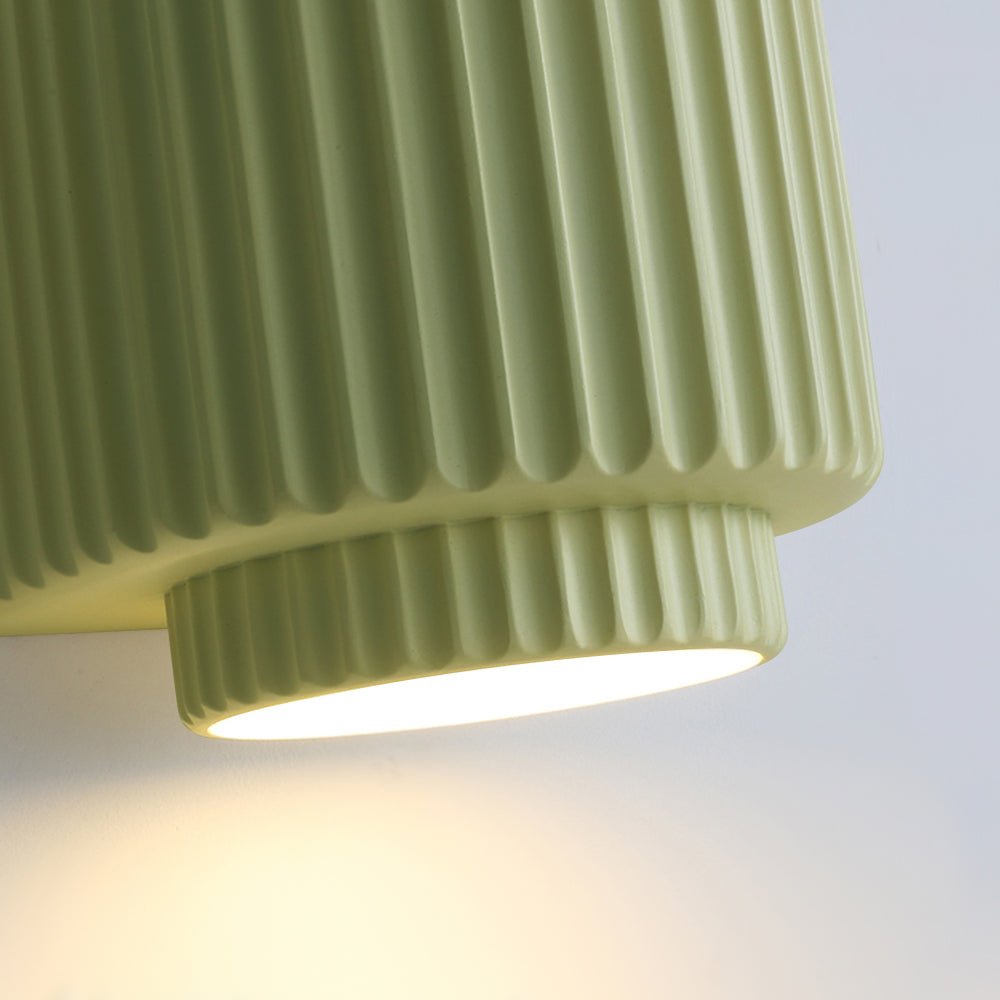 Nordic Cream Stile Applique a Cilindro con 1 Luce