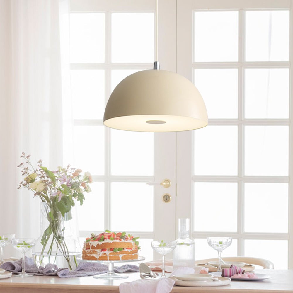 Lampada a Sospensione a Cupola Led Dimmerabile 1 Luce Nordic