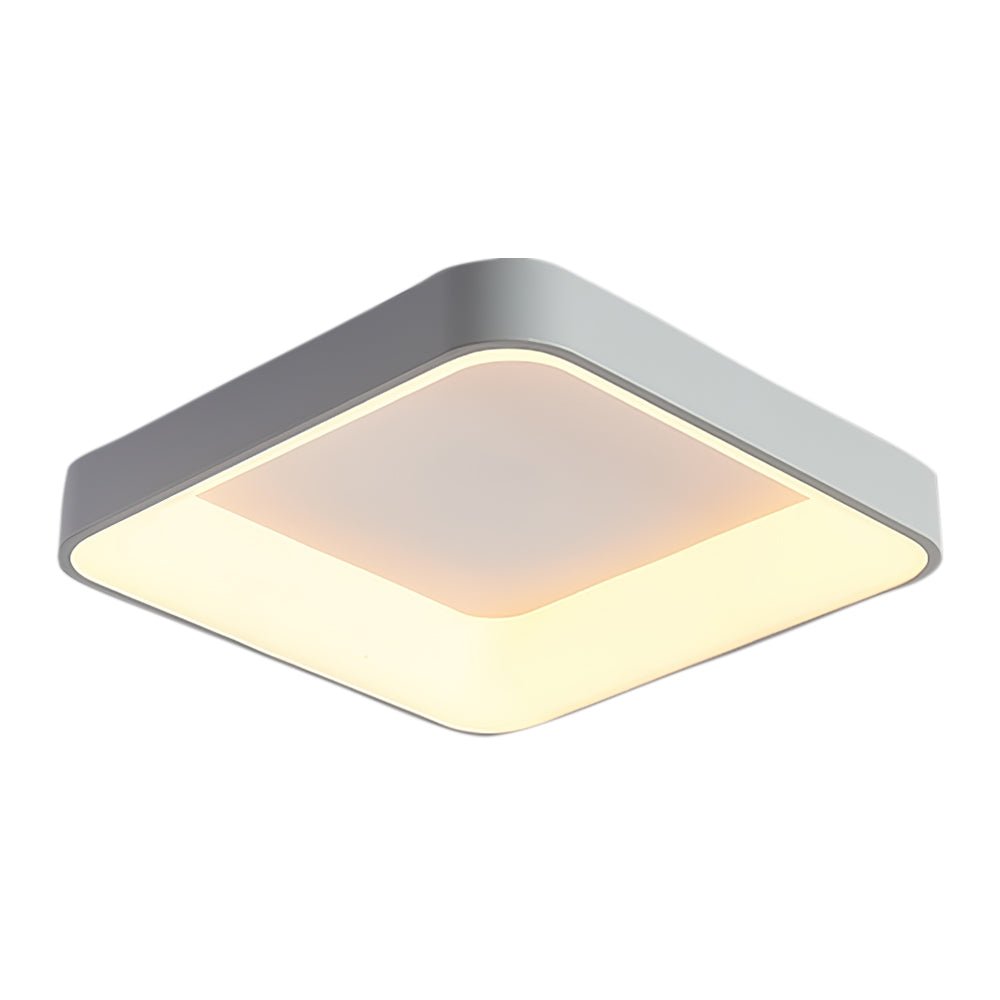 Lampada da soffitto a LED quadrata piatta nordica